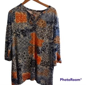 CATHERINES multicolored top 1X